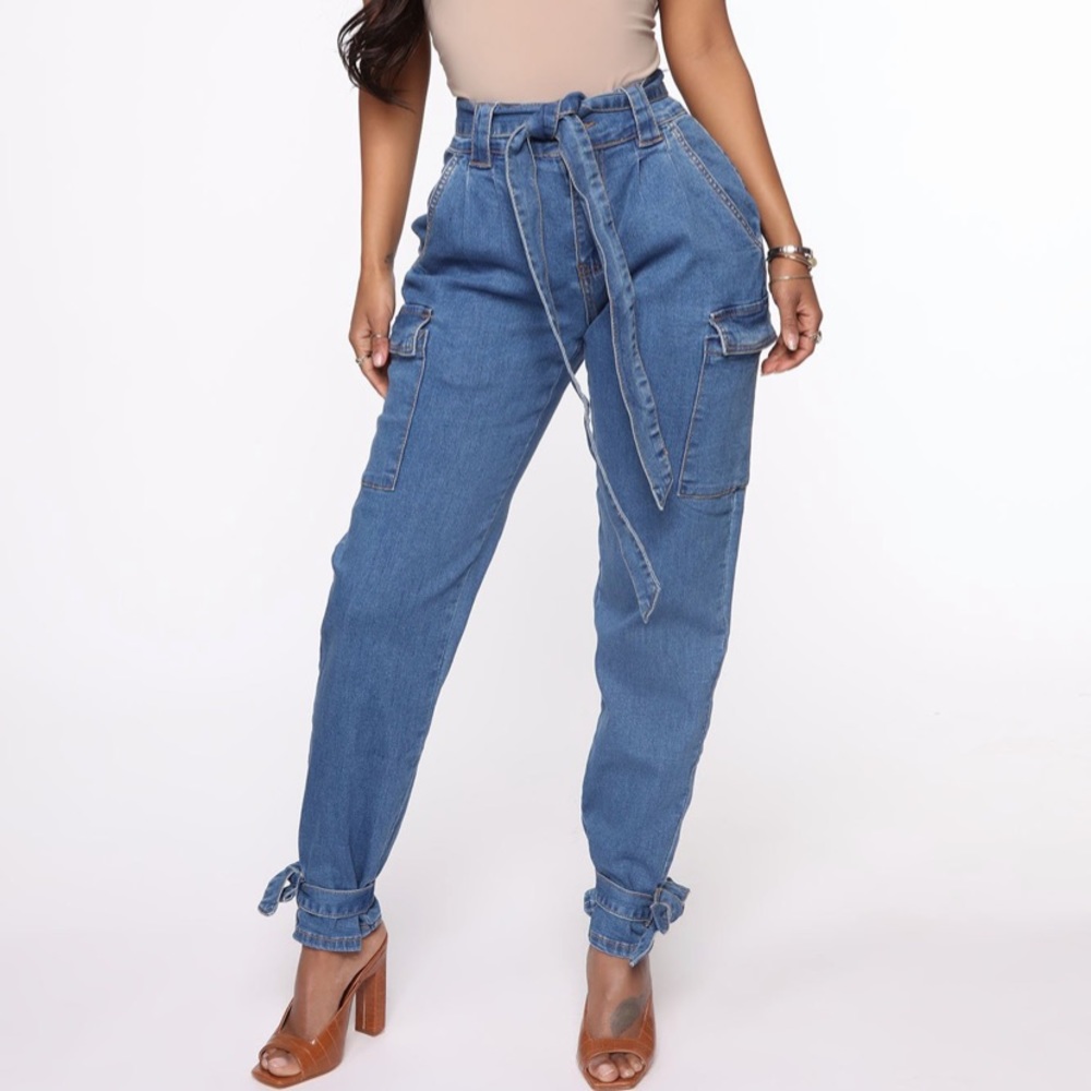 NWT FASHION NOVA NEVER QUIT HIGH RISE JEANS